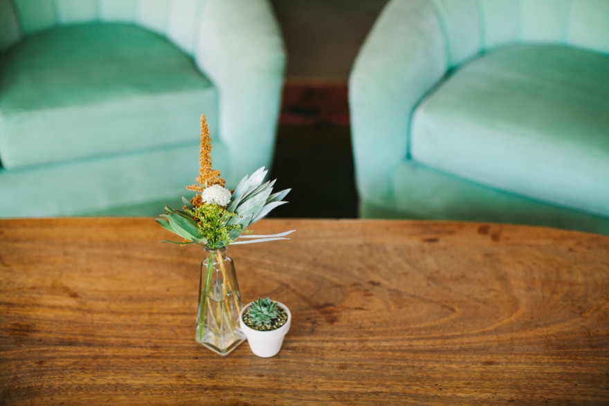 Wild Dinosaur Fig House Wedding – Photo by Let's Frolic Together