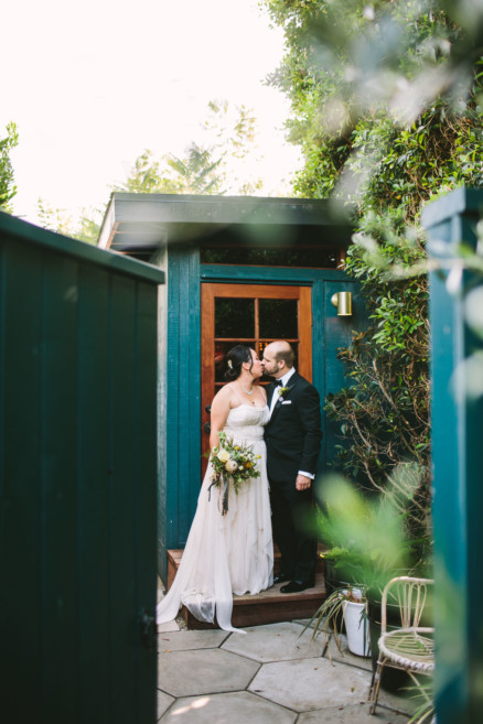 Wild Dinosaur Fig House Wedding – Photo by Let's Frolic Together