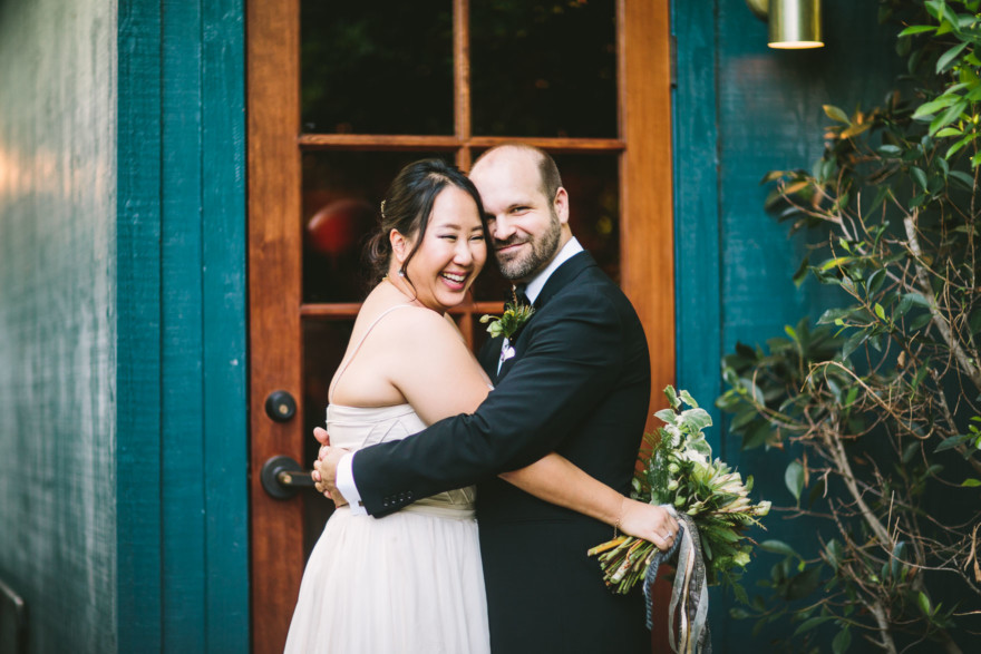 Wild Dinosaur Fig House Wedding – Photo by Let's Frolic Together