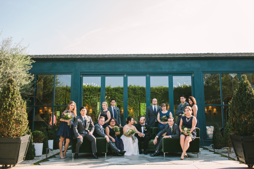 Wild Dinosaur Fig House Wedding – Photo by Let's Frolic Together