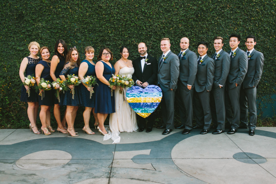 Wild Dinosaur Fig House Wedding – Photo by Let's Frolic Together