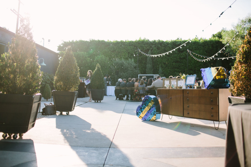 Wild Dinosaur Fig House Wedding – Photo by Let's Frolic Together