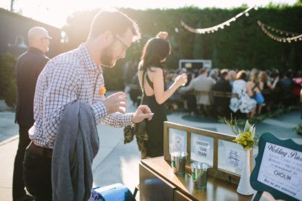 Wild Dinosaur Fig House Wedding – Photo by Let's Frolic Together