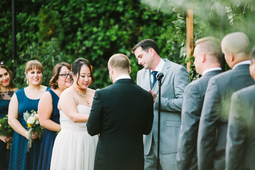 Wild Dinosaur Fig House Wedding – Photo by Let's Frolic Together