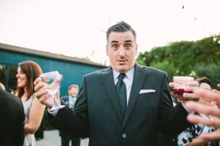 Wild Dinosaur Fig House Wedding – Photo by Let's Frolic Together
