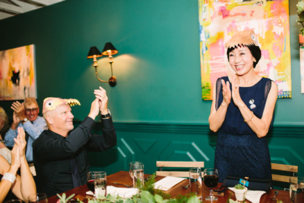 Wild Dinosaur Fig House Wedding – Photo by Let's Frolic Together