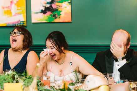 Wild Dinosaur Fig House Wedding – Photo by Let's Frolic Together