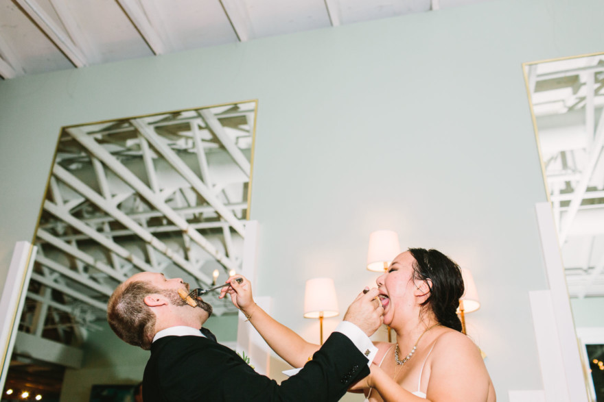Wild Dinosaur Fig House Wedding – Photo by Let's Frolic Together