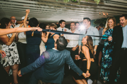 Wild Dinosaur Fig House Wedding – Photo by Let's Frolic Together