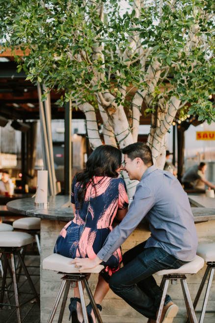 Sweet & Snuggly Urban Engagement – Photo by Let's Frolic Together
