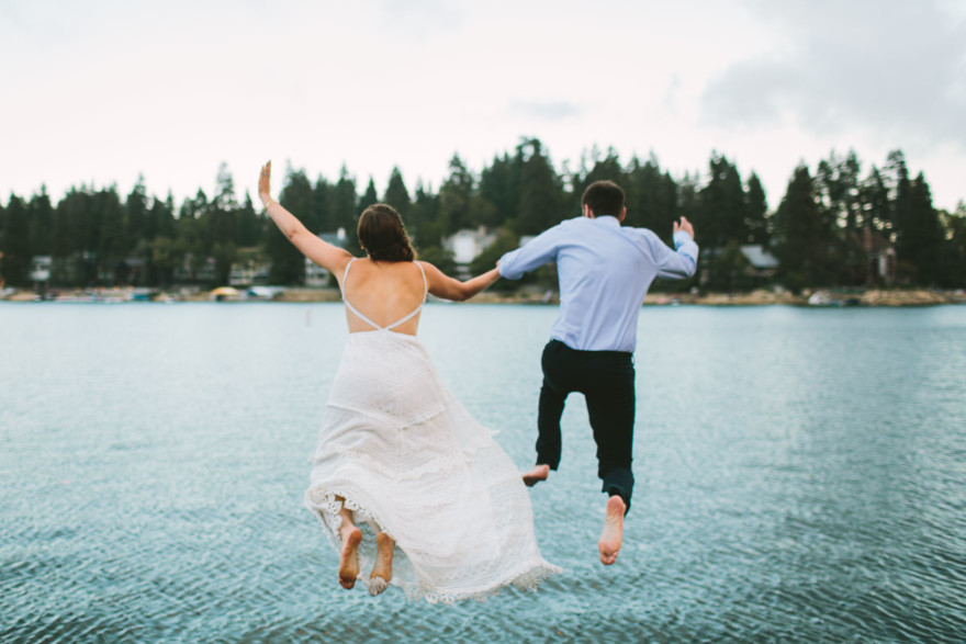 Go Jump in a Lake! – Photo by Let's Frolic Together