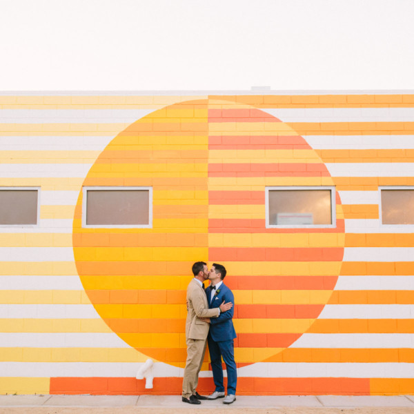 Kitschy Wild West Queer Wedding &ndash; Photo by Let's Frolic Together