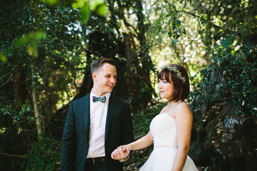 A Redwoods Fairytale Wedding – Photo by Let's Frolic Together