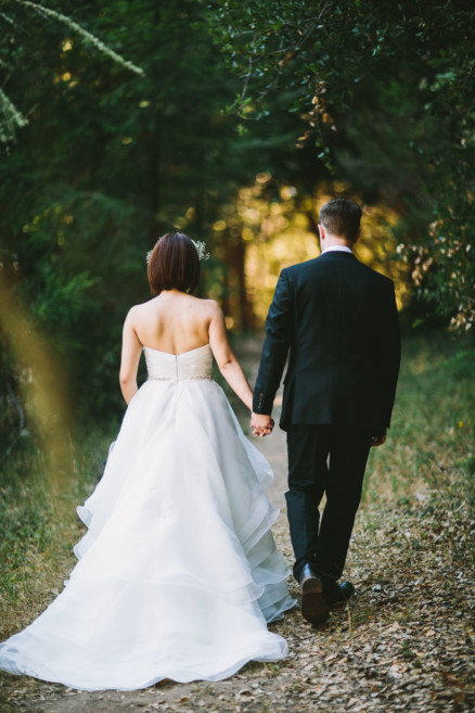 A Redwoods Fairytale Wedding – Photo by Let's Frolic Together