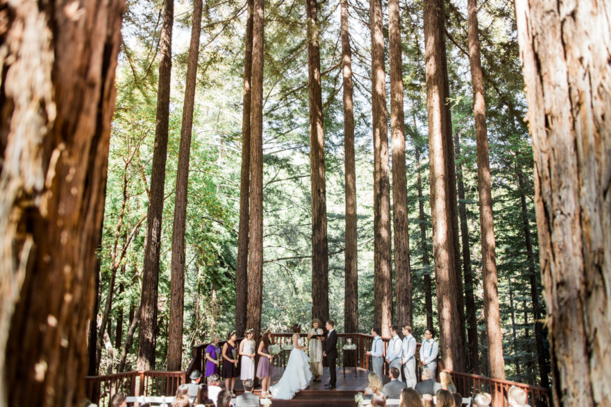 A Redwoods Fairytale Wedding – Photo by Let's Frolic Together