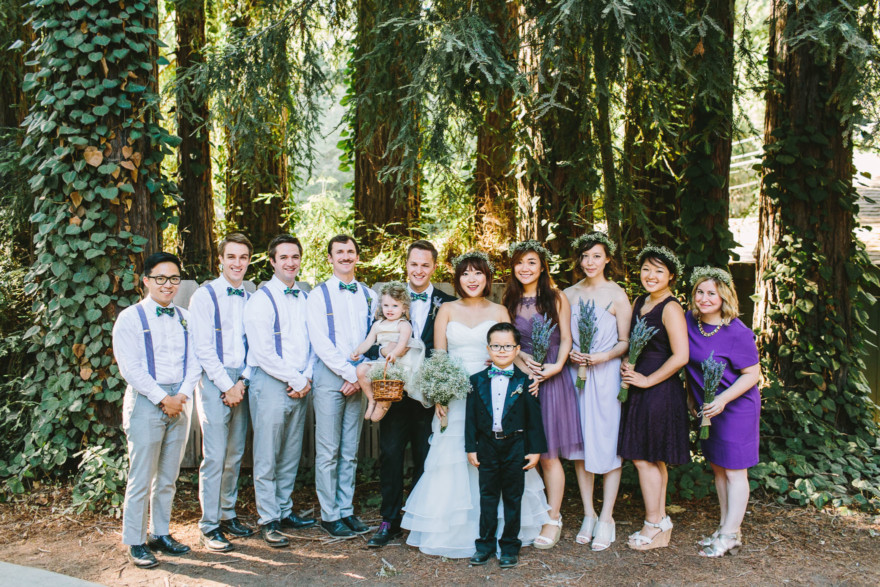 A Redwoods Fairytale Wedding – Photo by Let's Frolic Together