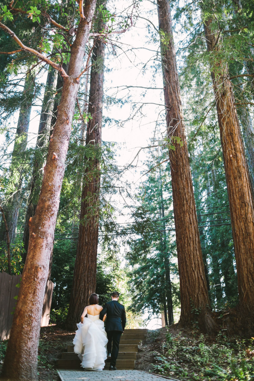 A Redwoods Fairytale Wedding – Photo by Let's Frolic Together
