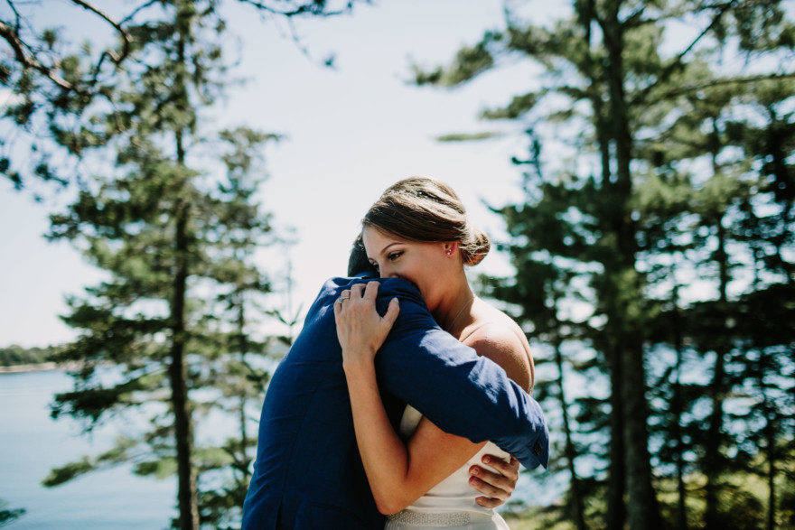 A Dreamy Seaside Union in Maine – Photo by Let's Frolic Together