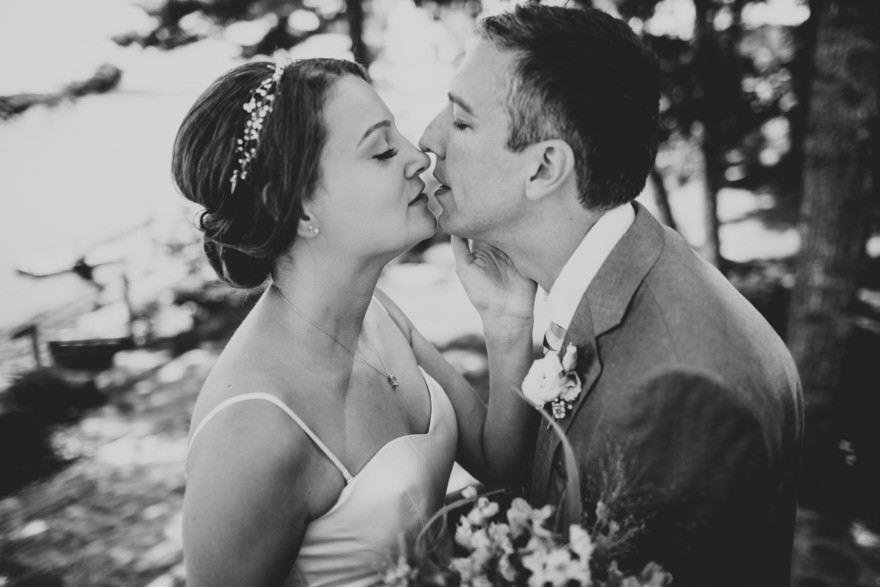 A Dreamy Seaside Union in Maine – Photo by Let's Frolic Together