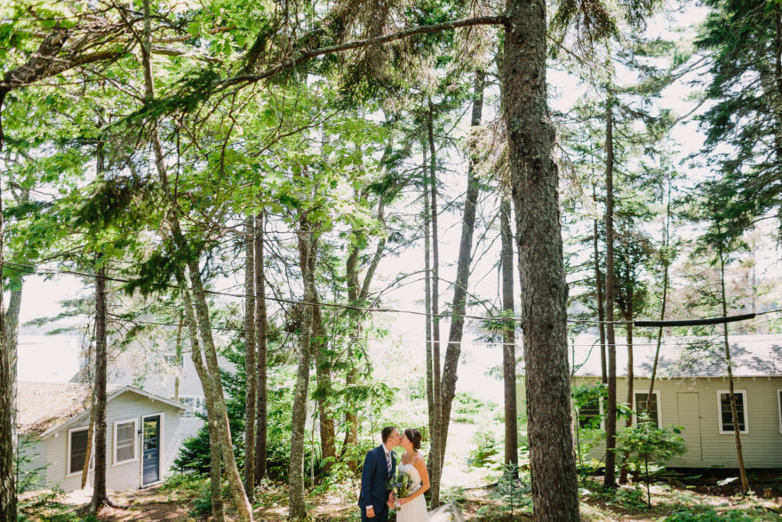 A Dreamy Seaside Union in Maine – Photo by Let's Frolic Together