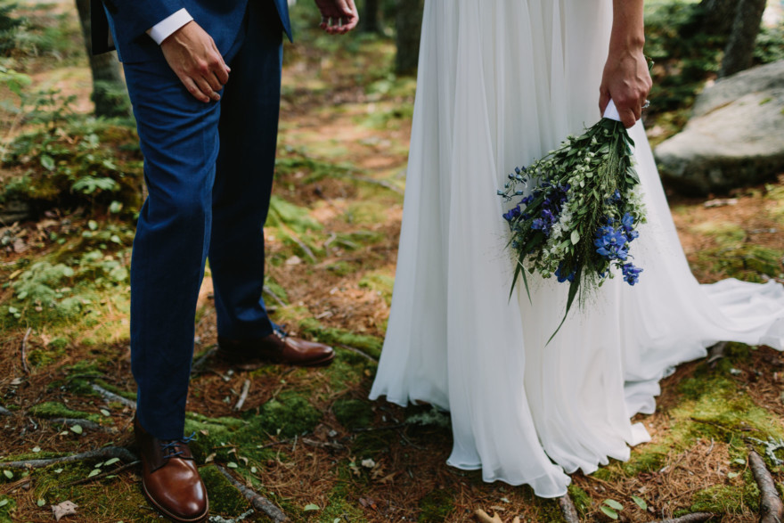 A Dreamy Seaside Union in Maine – Photo by Let's Frolic Together