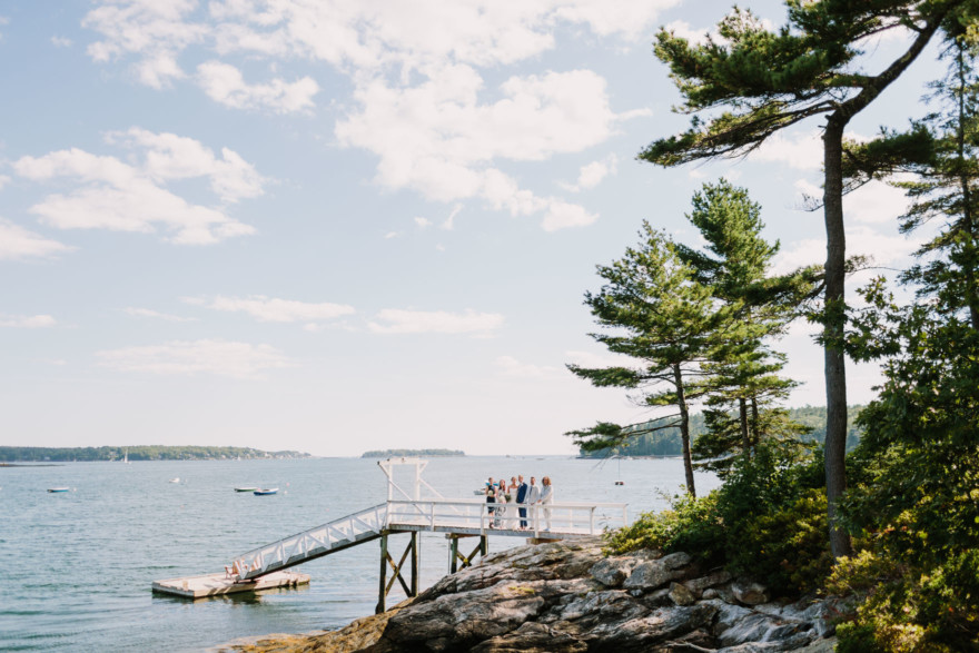 A Dreamy Seaside Union in Maine – Photo by Let's Frolic Together