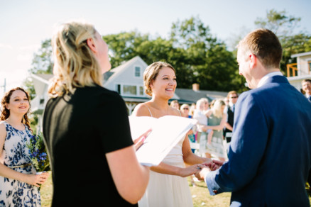 A Dreamy Seaside Union in Maine – Photo by Let's Frolic Together