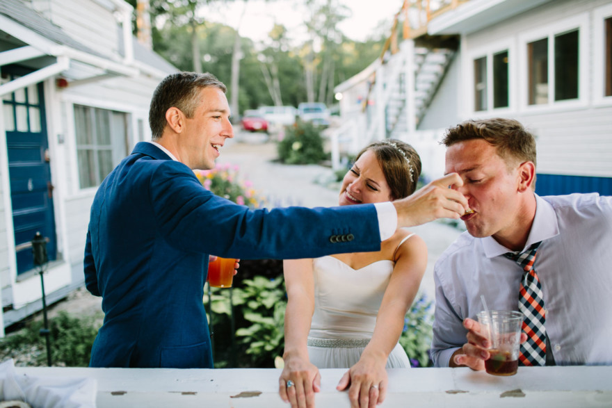 A Dreamy Seaside Union in Maine – Photo by Let's Frolic Together