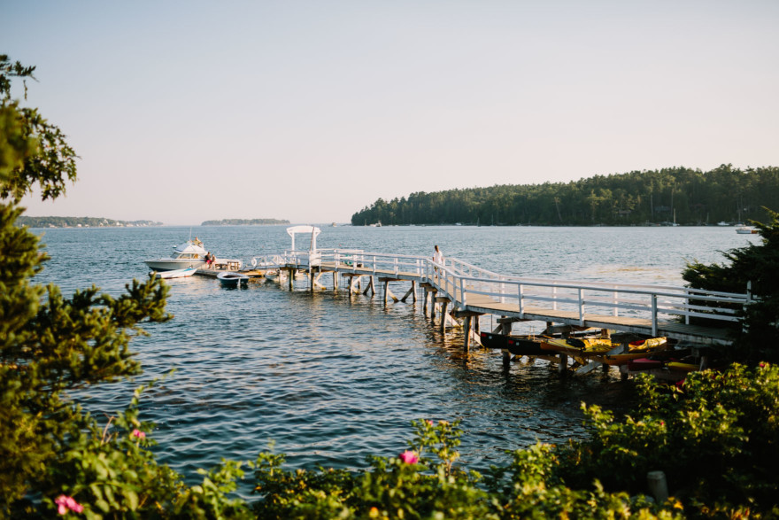A Dreamy Seaside Union in Maine – Photo by Let's Frolic Together