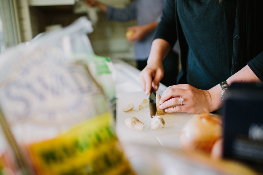 Snuggly Home Cooking – Photo by Let's Frolic Together