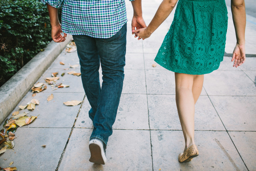 Golden Downtown LA Lovestory – Photo by Let's Frolic Together