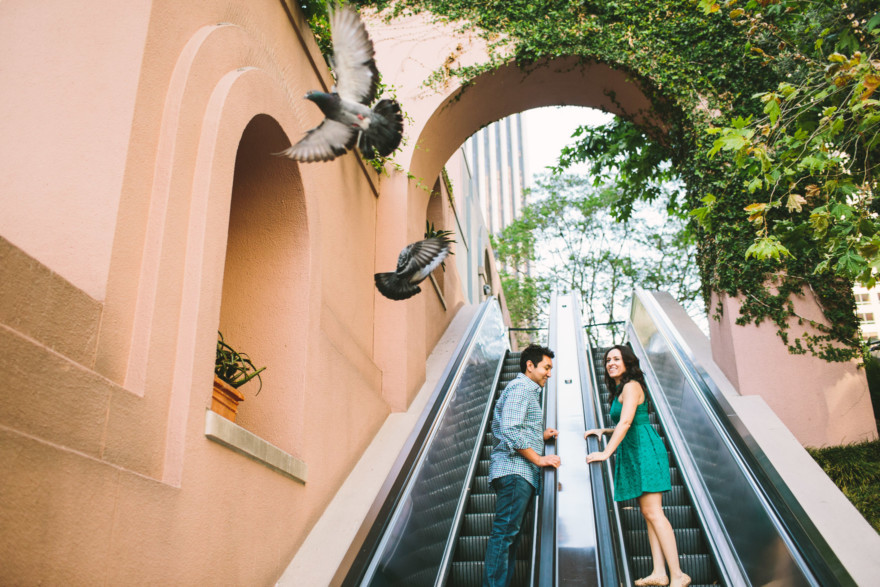 Golden Downtown LA Lovestory – Photo by Let's Frolic Together