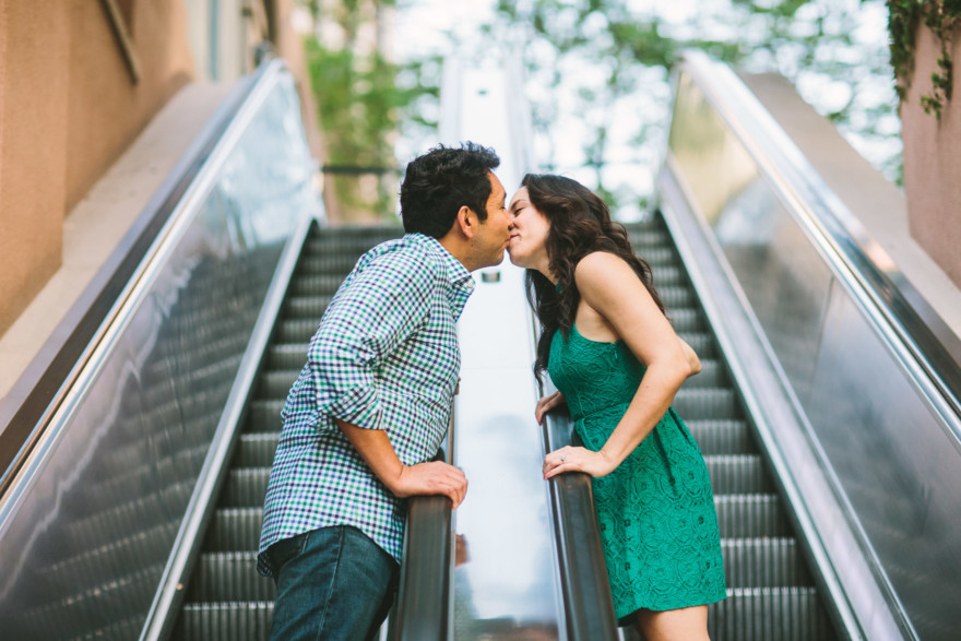 Golden Downtown LA Lovestory – Photo by Let's Frolic Together