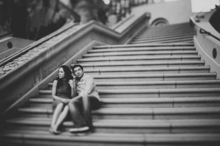 Golden Downtown LA Lovestory – Photo by Let's Frolic Together