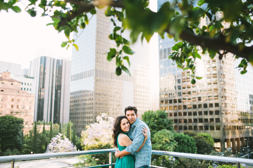 Golden Downtown LA Lovestory – Photo by Let's Frolic Together