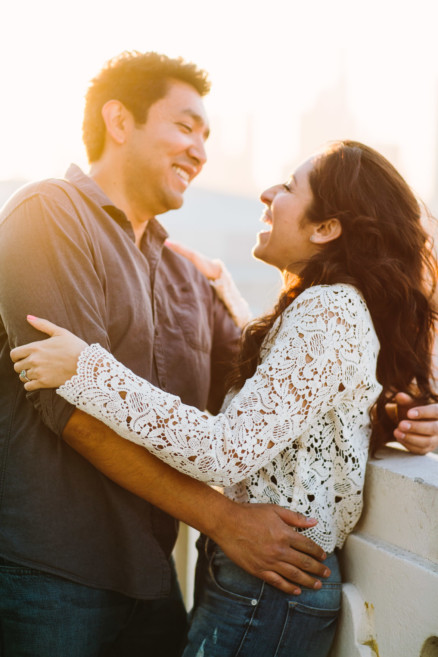 Golden Downtown LA Lovestory – Photo by Let's Frolic Together