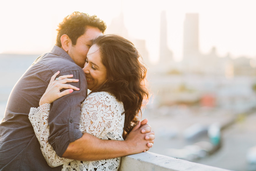 Golden Downtown LA Lovestory – Photo by Let's Frolic Together