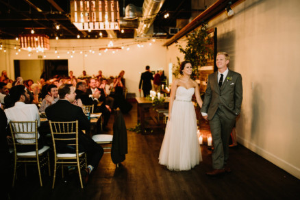 Charming Moniker Warehouse Wedding – Photo by Let's Frolic Together