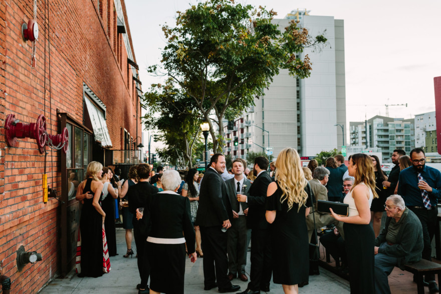Charming Moniker Warehouse Wedding – Photo by Let's Frolic Together