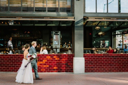 Charming Moniker Warehouse Wedding – Photo by Let's Frolic Together