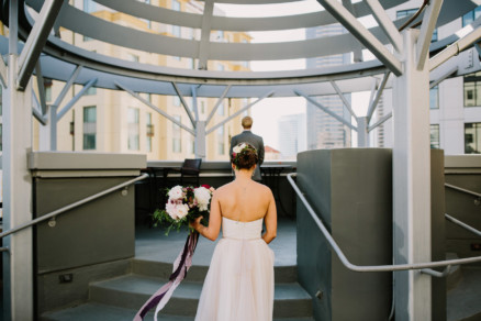 Charming Moniker Warehouse Wedding – Photo by Let's Frolic Together