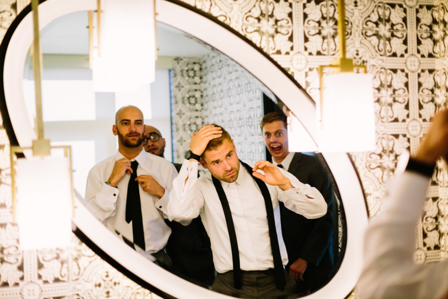 Charming Moniker Warehouse Wedding – Photo by Let's Frolic Together