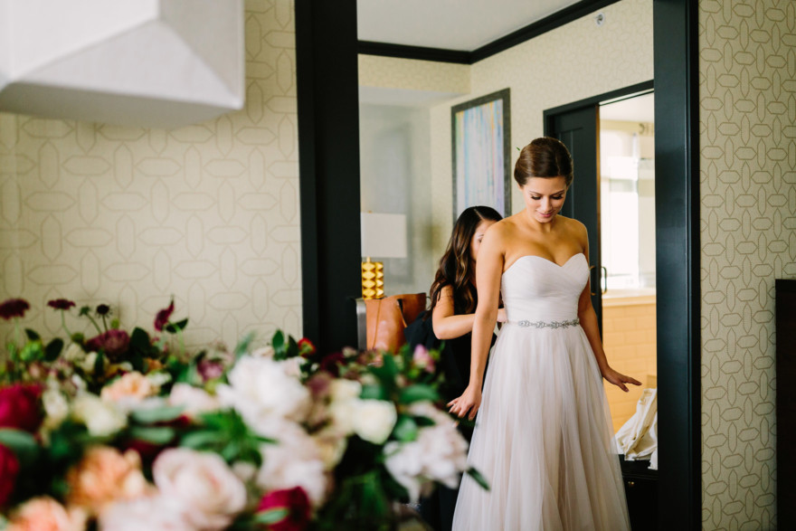 Charming Moniker Warehouse Wedding – Photo by Let's Frolic Together