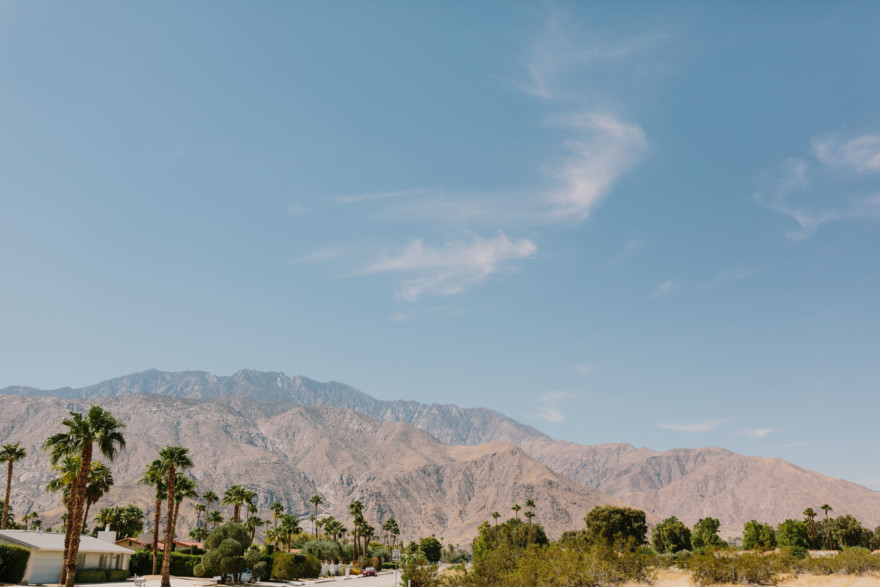 Backyard Palm Springs Wedding – Photo by Let's Frolic Together
