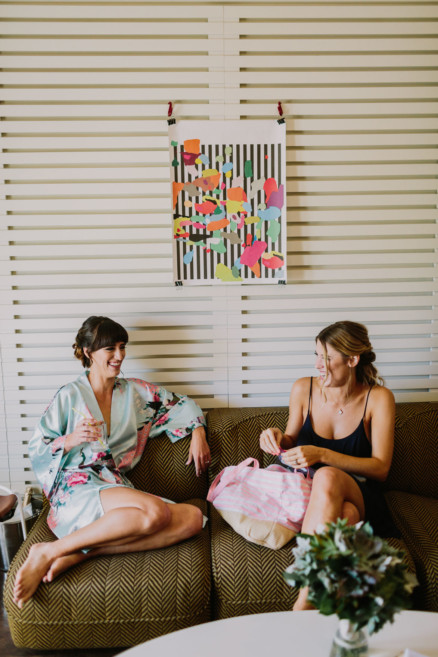 Backyard Palm Springs Wedding – Photo by Let's Frolic Together
