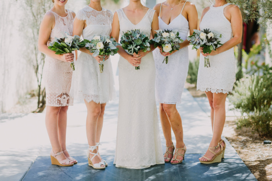 Backyard Palm Springs Wedding – Photo by Let's Frolic Together