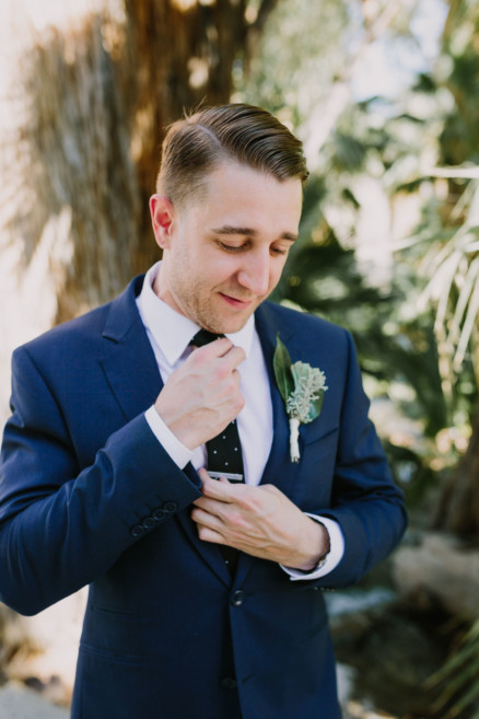 Backyard Palm Springs Wedding – Photo by Let's Frolic Together