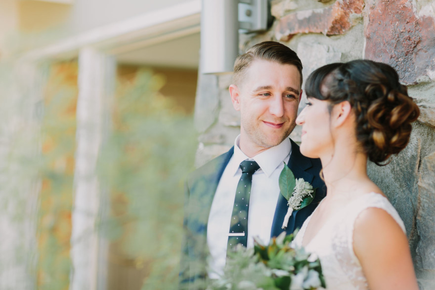 Backyard Palm Springs Wedding – Photo by Let's Frolic Together