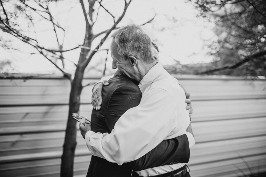 Backyard Palm Springs Wedding – Photo by Let's Frolic Together