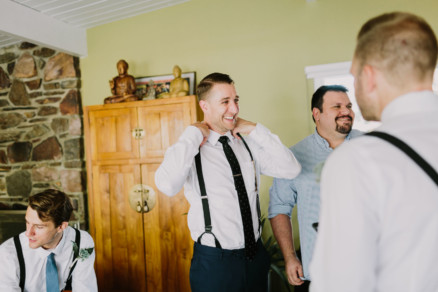 Backyard Palm Springs Wedding – Photo by Let's Frolic Together